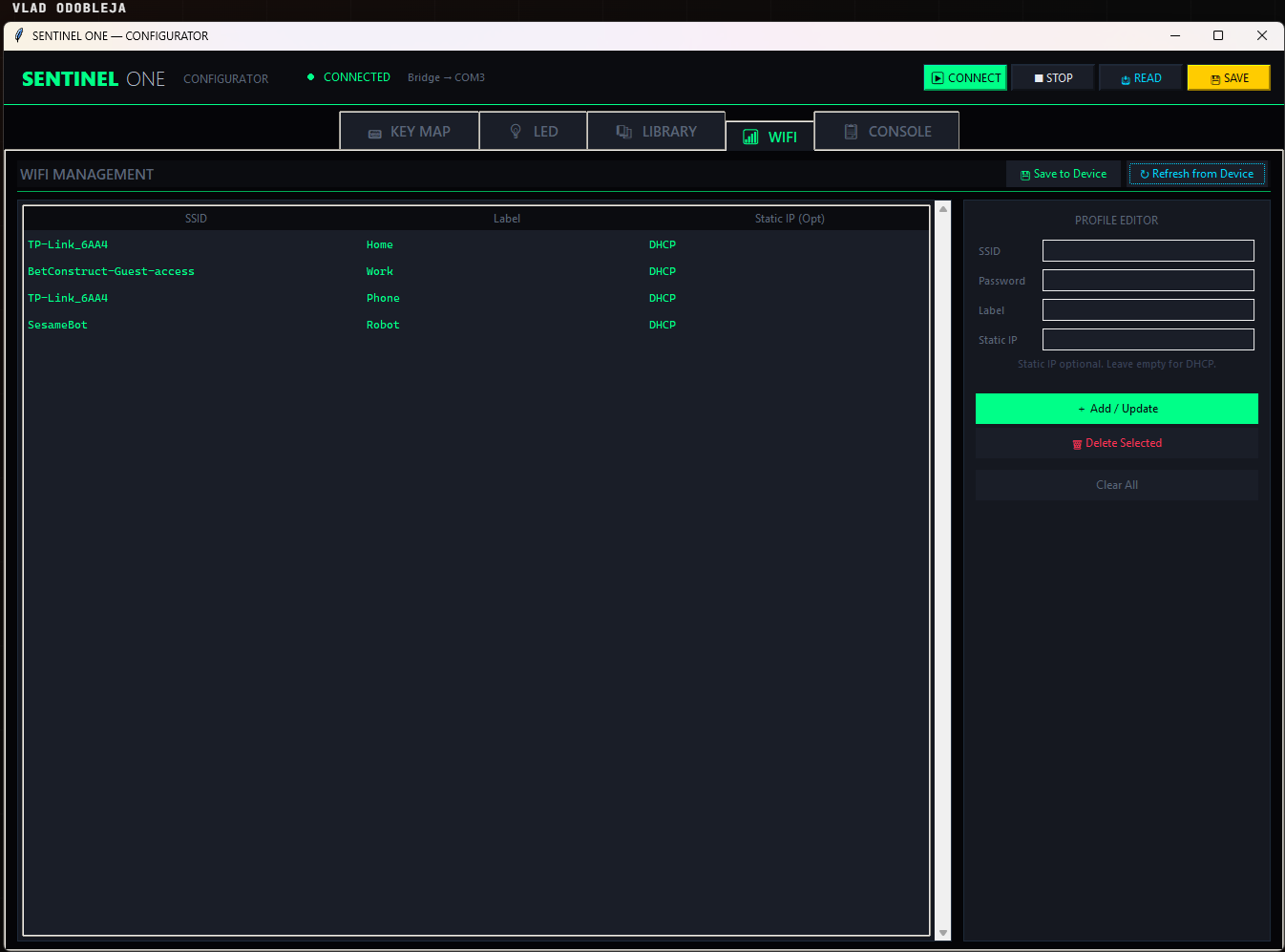 Bifrost WiFi Manager